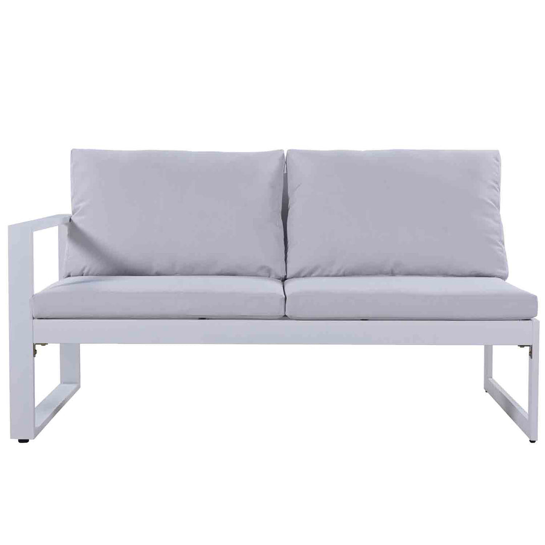 Oasis Modern Outdoor Sectional with Coffee Table