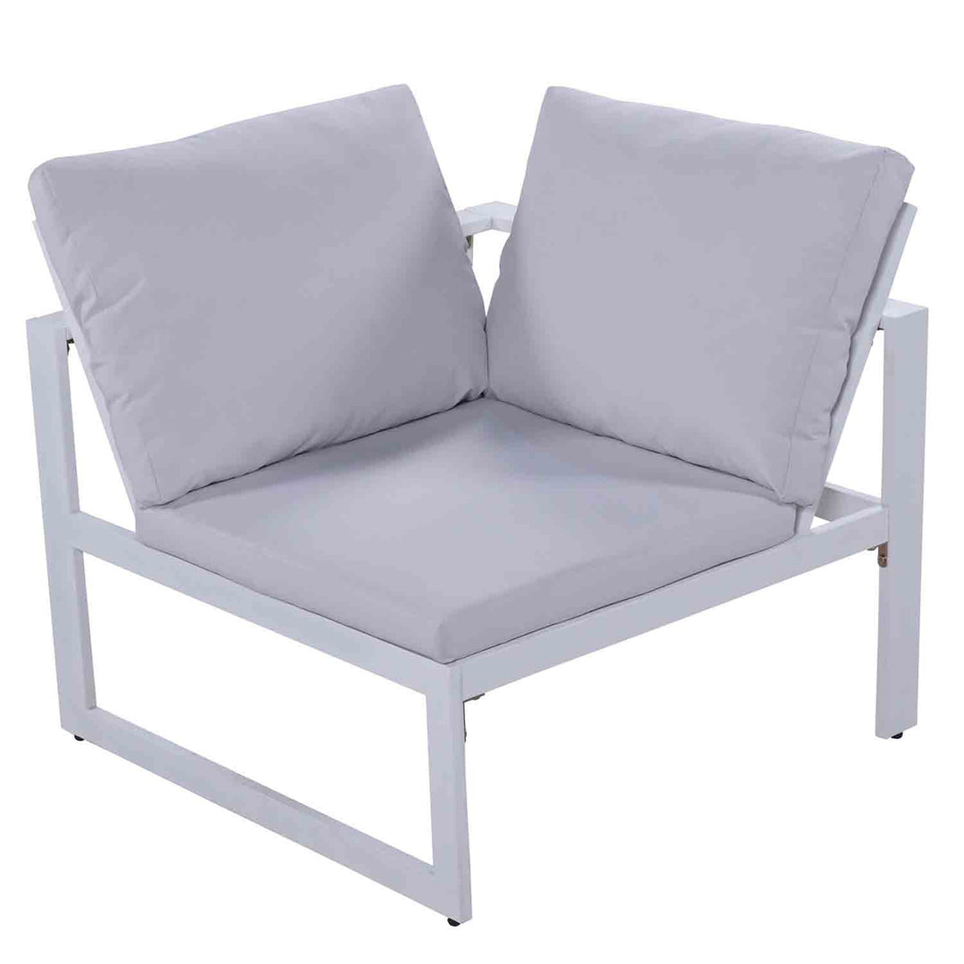 Oasis Modern Outdoor Sectional with Coffee Table
