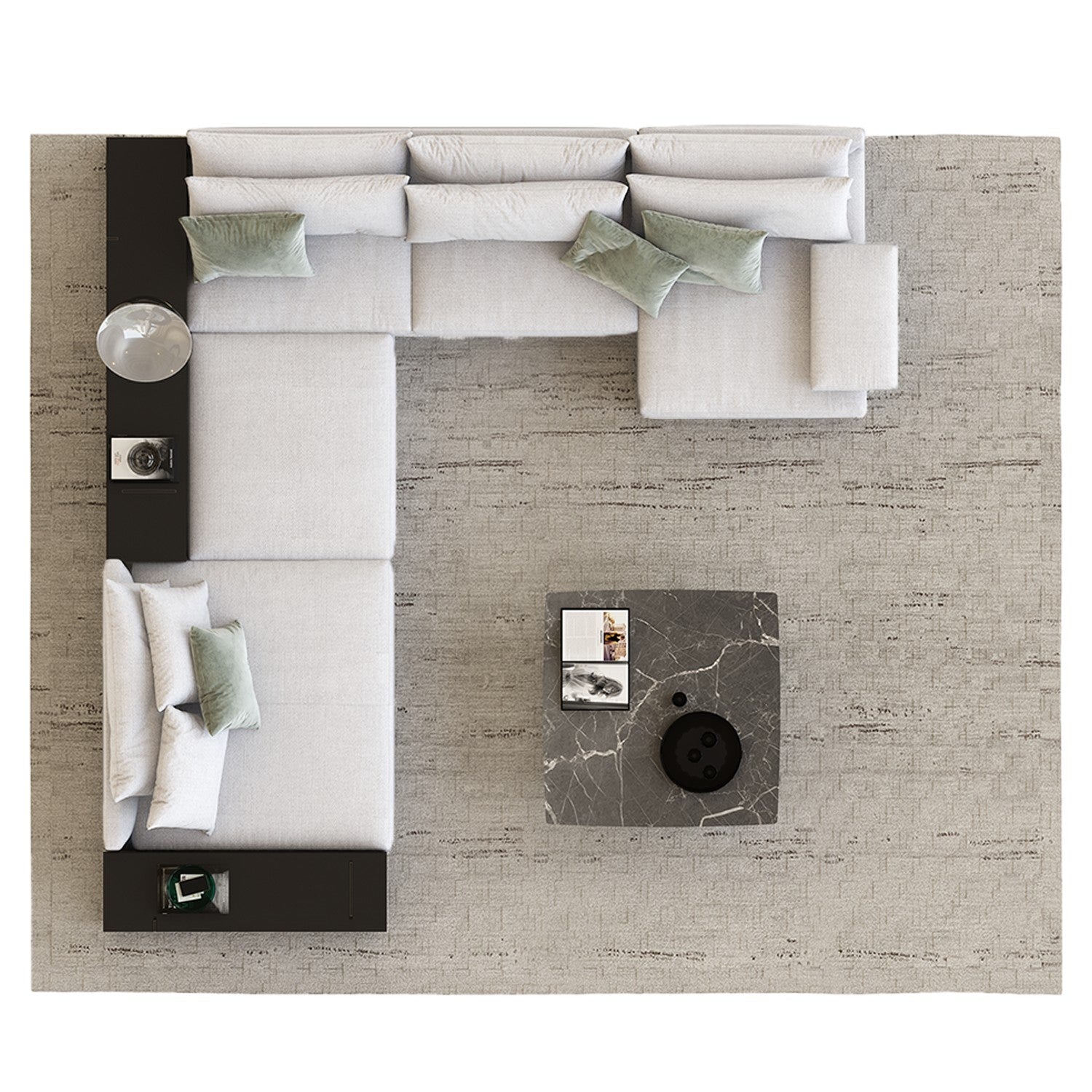 Luxury Modern Mid-Century Custom Modular Sectional – Hooseng Furniture