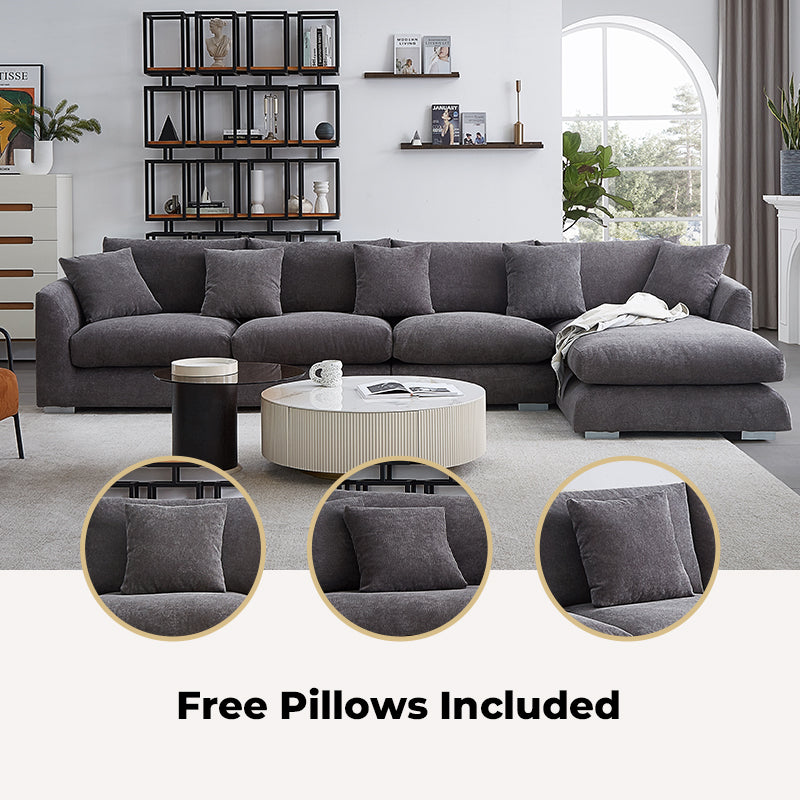 Teaka Boutique 3 Pieces Family Room Sofa Set