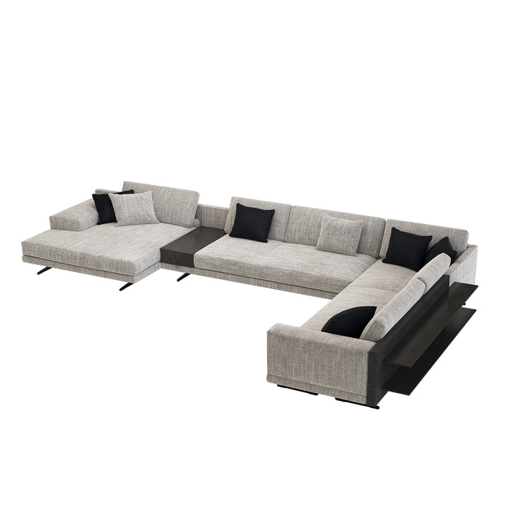 Rottnest Modular Couch Sectional Sofa with Storage Table