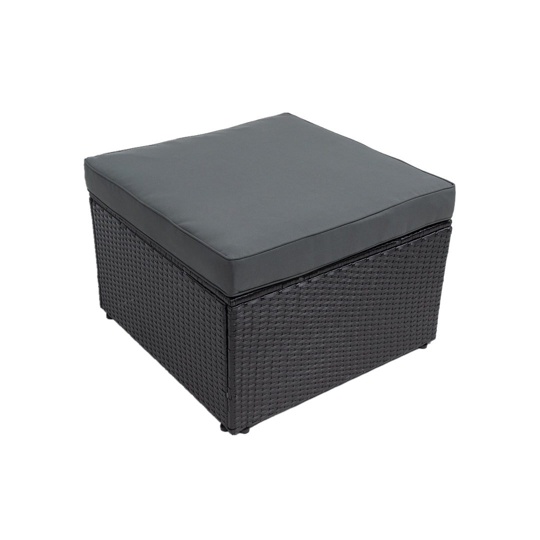 Irta Outdoor Sectional Sofa Set with Storage Box-6 Seat