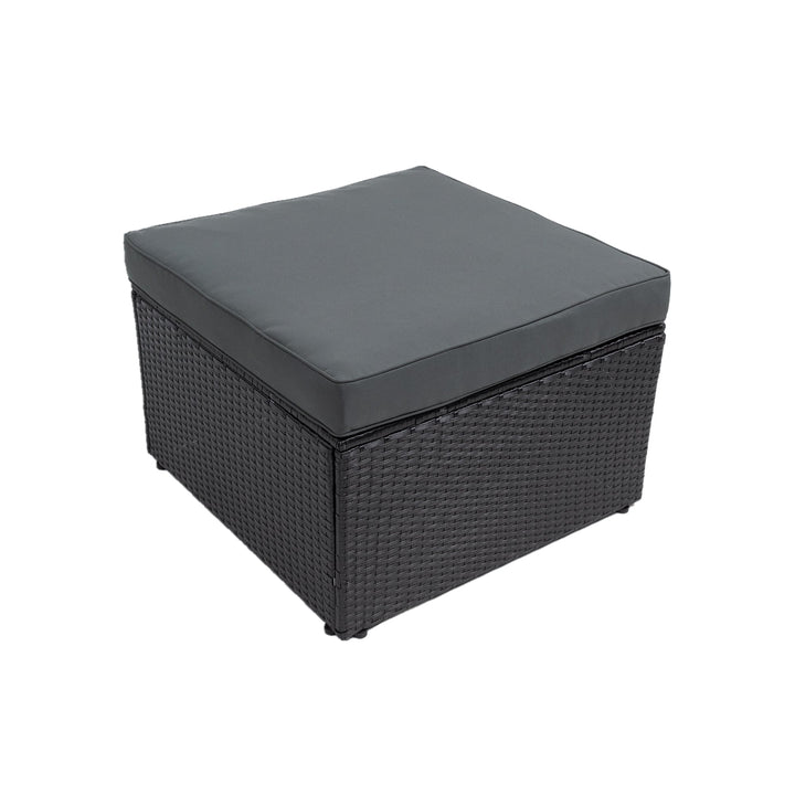 Irta Outdoor Sectional Sofa Set with Storage Box-6 Seat