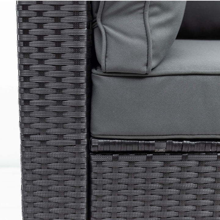 Irta Outdoor Sectional Sofa Set with Storage Box-6 Seat