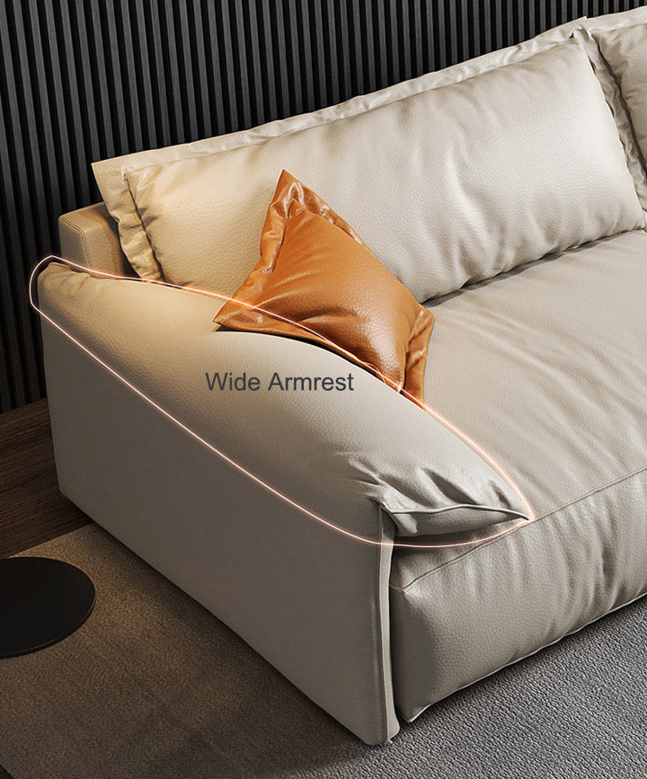 Madge Modern Technical Cloth  Sectional with Chaise
