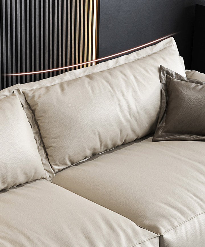 Madge Modern Technical Cloth  Sectional with Chaise